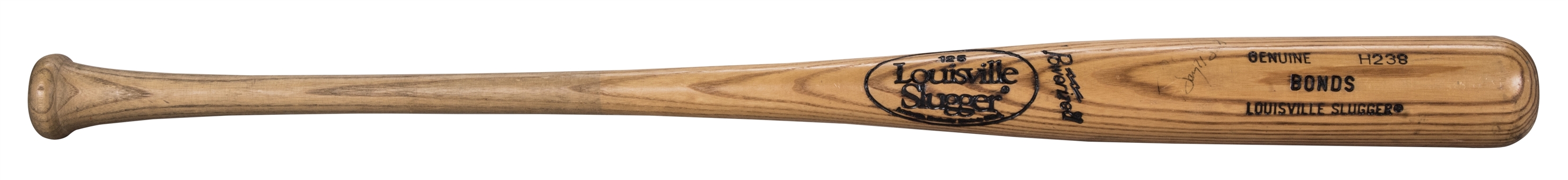 1987-88 Barry Bonds Game Used and Signed Rookie Era Louisville Slugger H238 Model Bat (PSA/DNA)